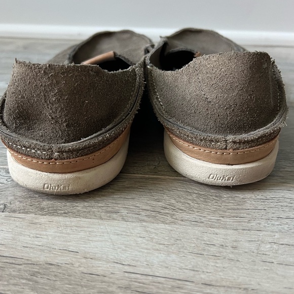 OluKai NaluKai Kala Slip On Mens 10.5 
 Gray Casual Comfort Shoes - Picture 3 of 6